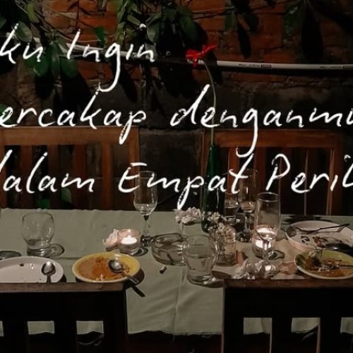 Aku Ingin Bercakap denganmu dalam Empat Perihal